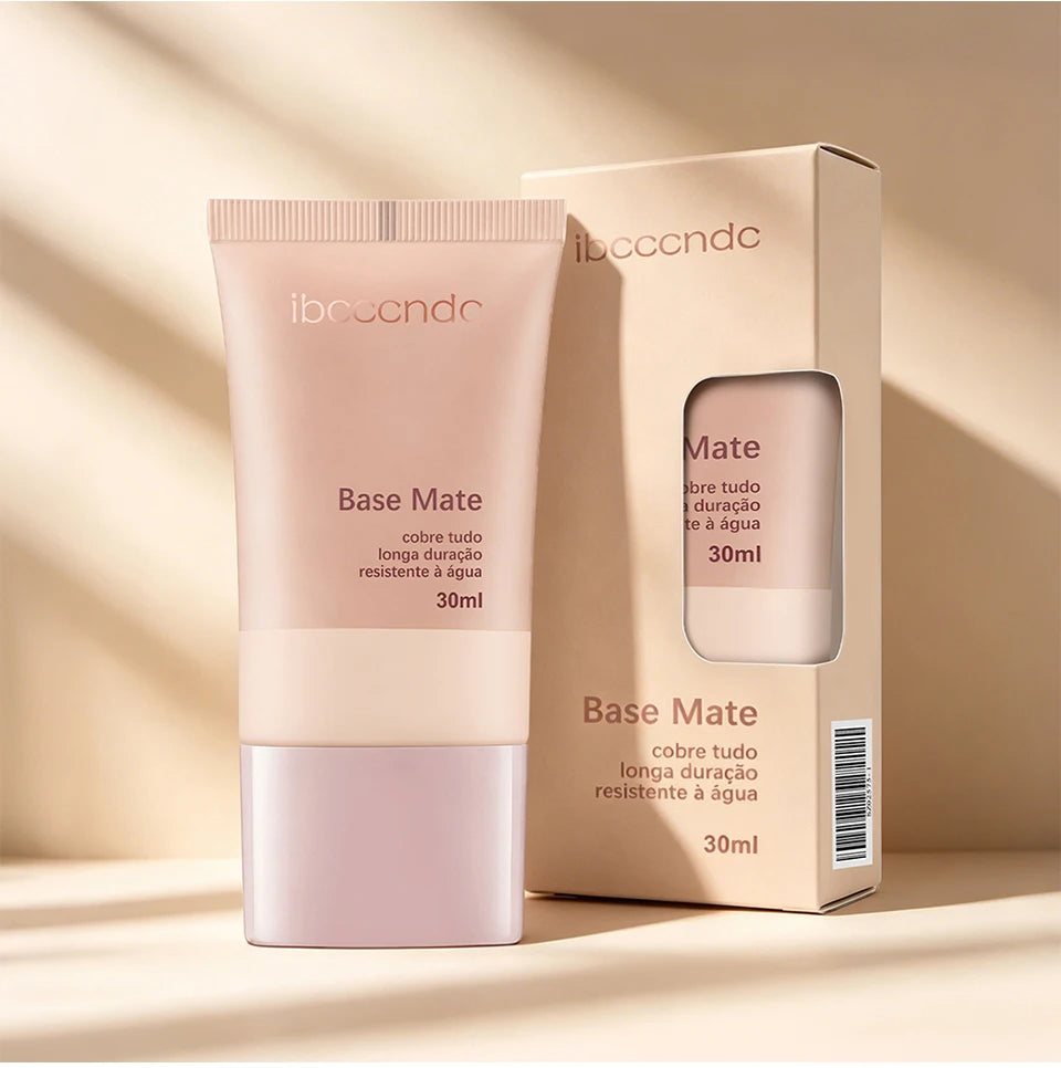Liquid Matte Foundation Natural Waterproof Coverage Face Makeup