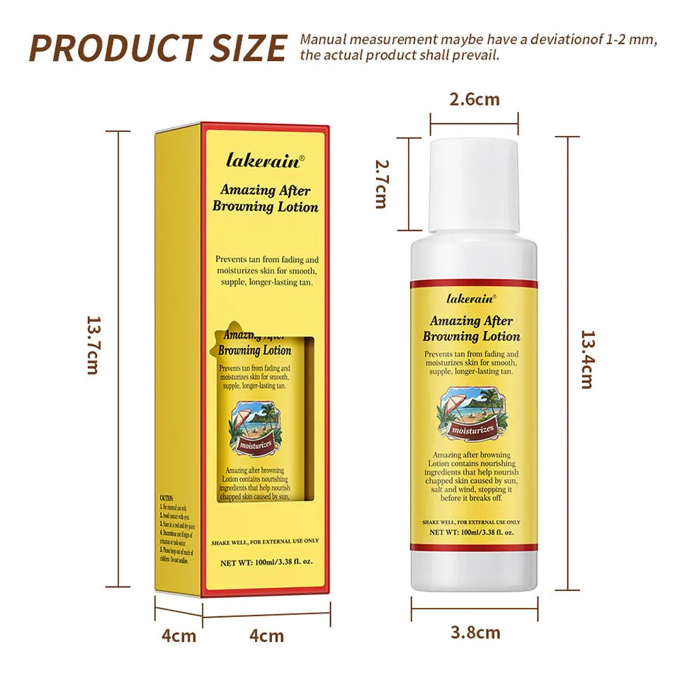 Sunless Tanning Body Lotion Liquid Bronzer