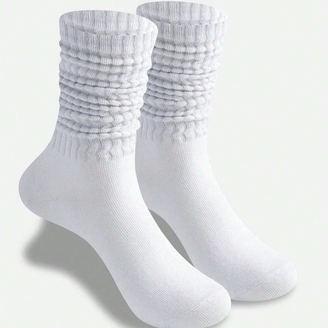 Polyester Elastane Women Casual Knee High Socks 6 Pairs - 2