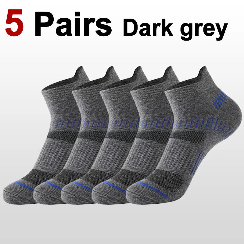 Polyester Blend Ankle Socks Sports Performance Footwear