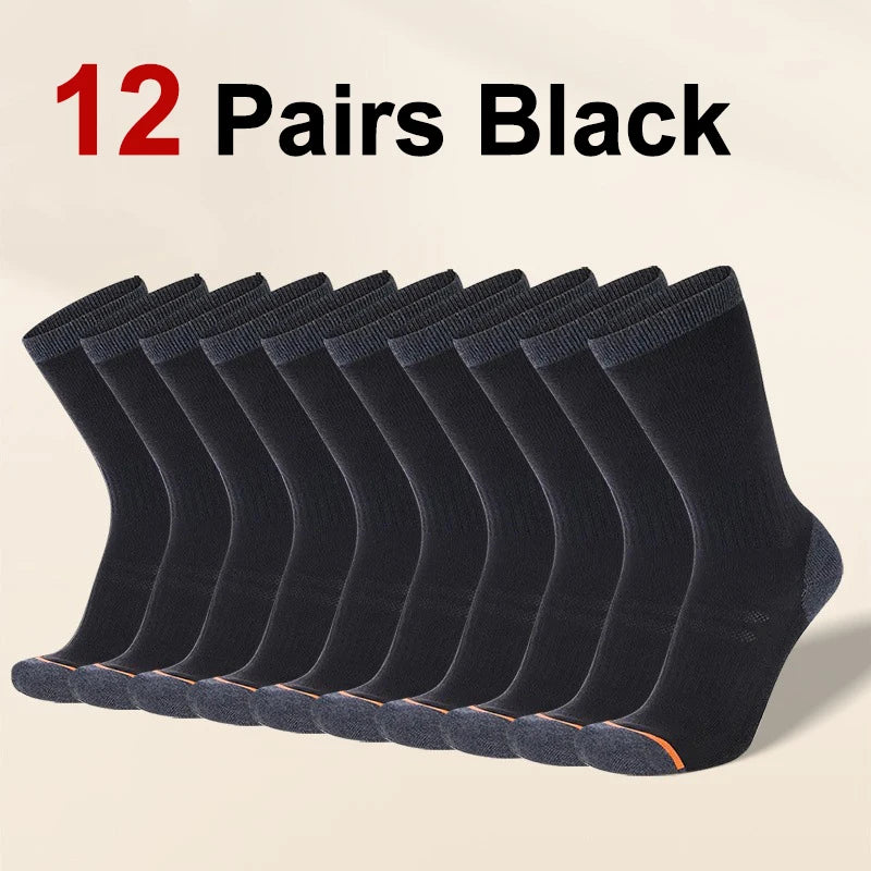 Polyester Elastane Crew Socks For Men - 16