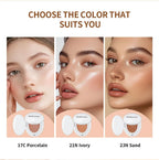 Liquid Foundation Air Cushion Compact for Hydrating Glow Finish