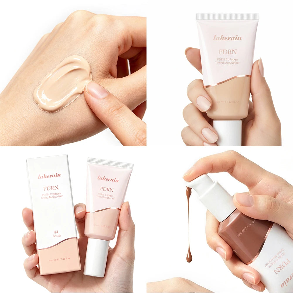 PDRN Collagen Tinted Moisturizer Foundation Cream