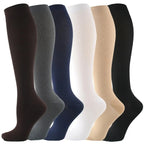 Nylon Polyester Elastane Knee High Compression Socks