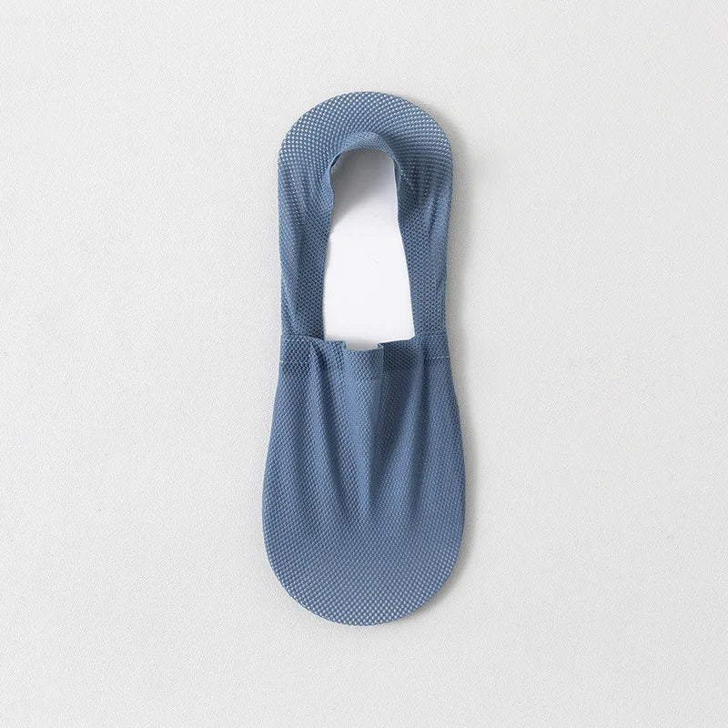 Men Cotton Blend Low Cut Invisible Socks