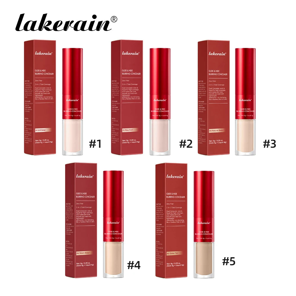 Dual Ended Liquid And Stick Blurring Concealer For Full Face Coverage - 21