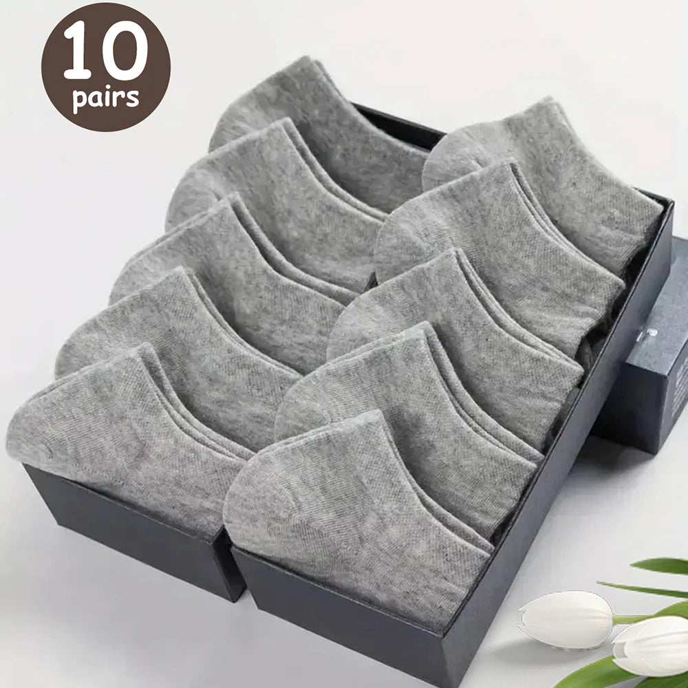 Polyester Elastane Mens Low Cut Ankle Socks