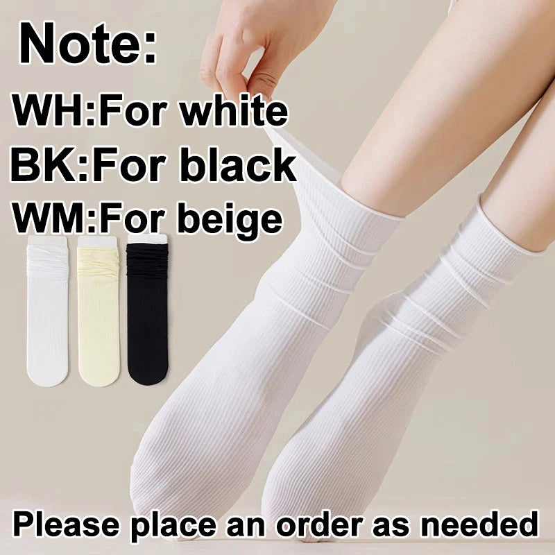 10 Pairs Nylon Elastane Mid Length Casual Socks