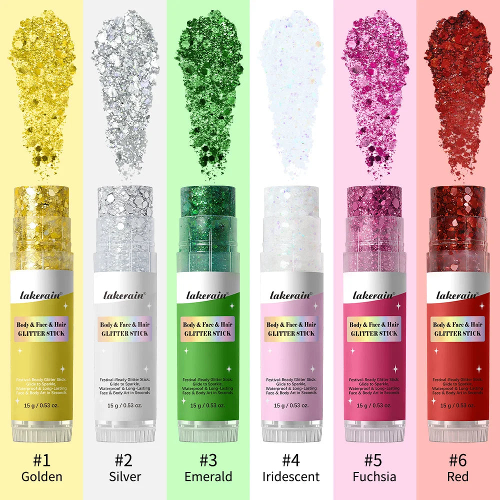 Glitter Balm Stick for Face and Body