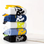 Polyester Blend Mid Tube Athletic Socks