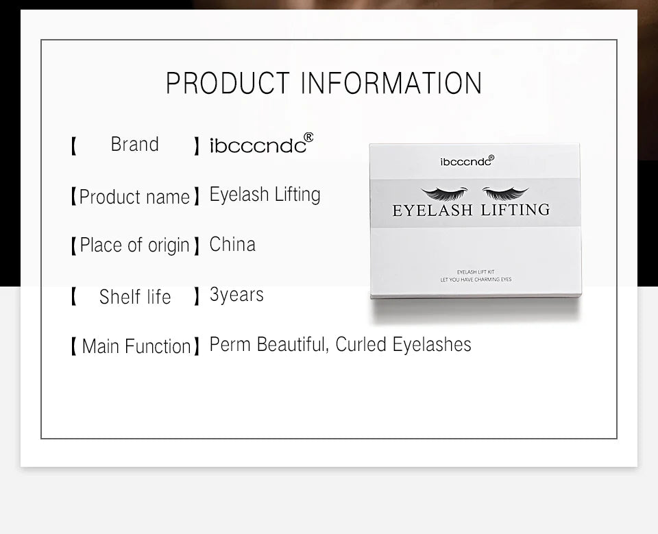 Professional Eyelash Lifting and Perming Set for Home Use - 8