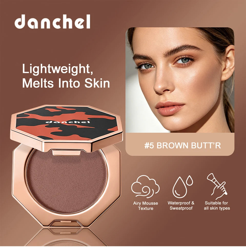Cream Mousse Bronzer Matte Face Sculpting Makeup - 7