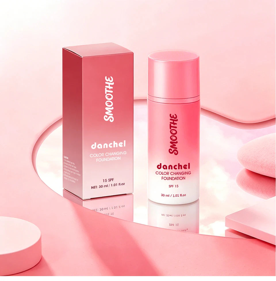 Color Changing Liquid Foundation SPF 15 Skin Tone Adapting Makeup