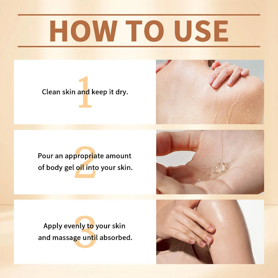 Radiant Body Gel Oil Moisturizing Skin Treatment