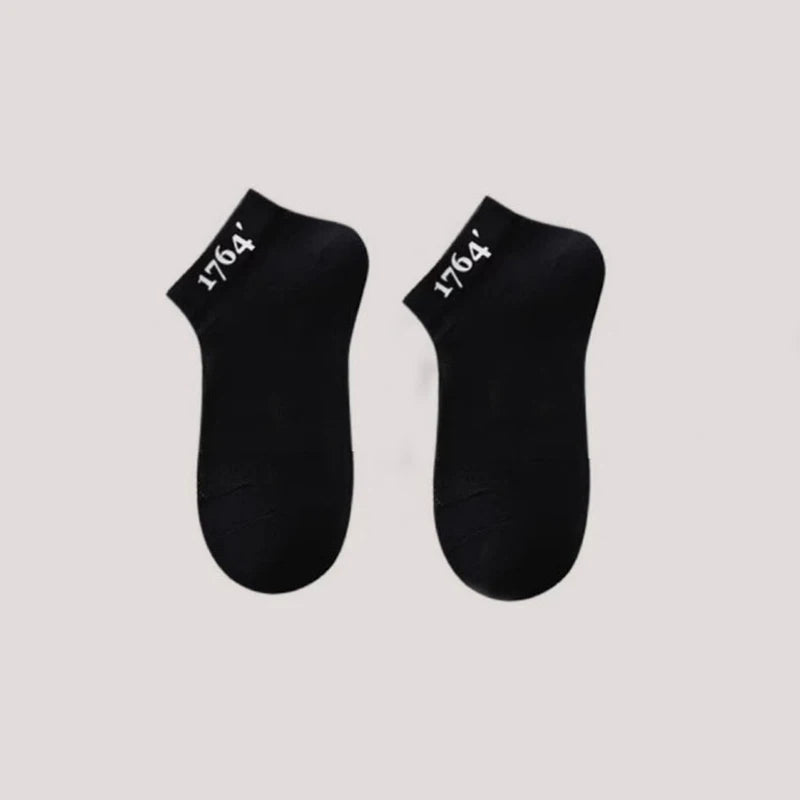 10 Pairs Mens Polyester Elastane Breathable Mesh Ankle Socks