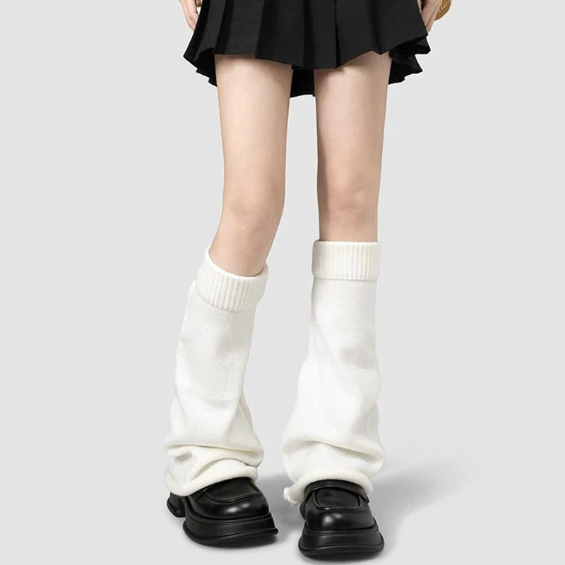 Polyester Spandex Knitted Leg Warmers - 14