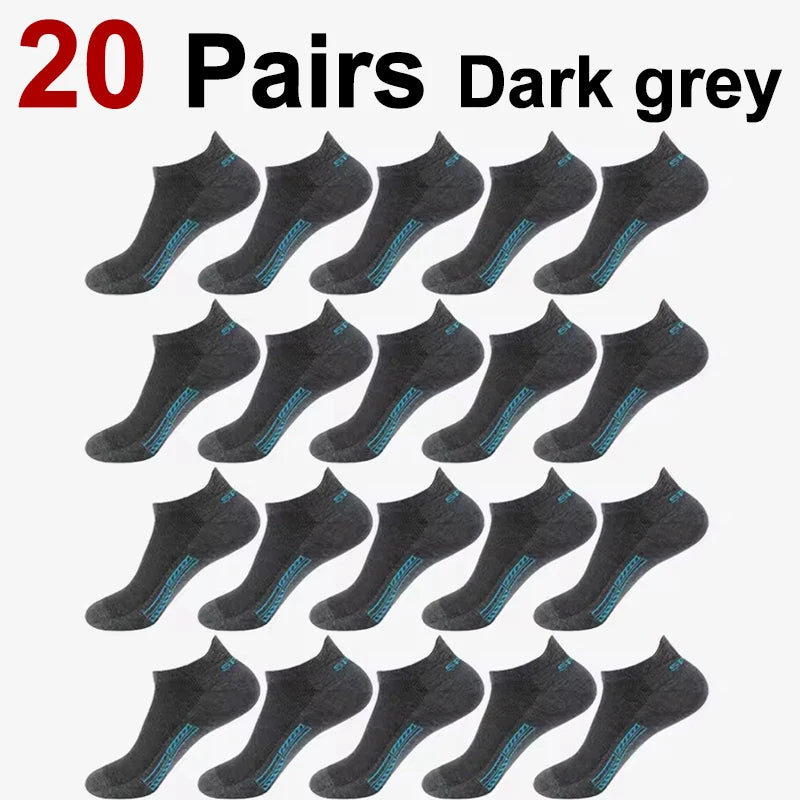Polyester Elastane Low Cut Casual Mens Socks - 16