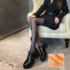 Fleece Lined Nylon Elastane Winter Tights