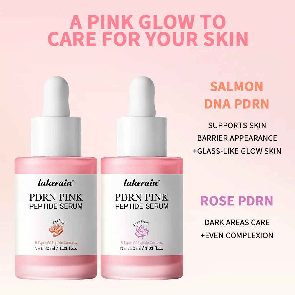 Pore Refining Toner Pads and Peptide Facial Serum Skin Care Set