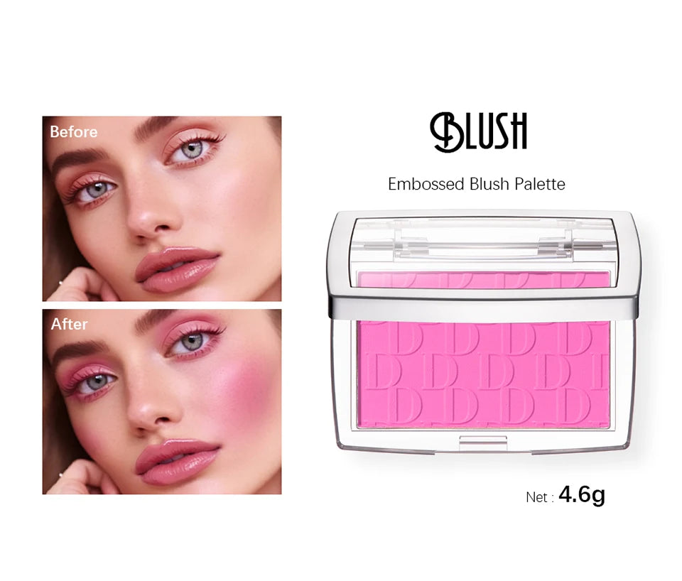 Embossed Matte Powder Blush Palette