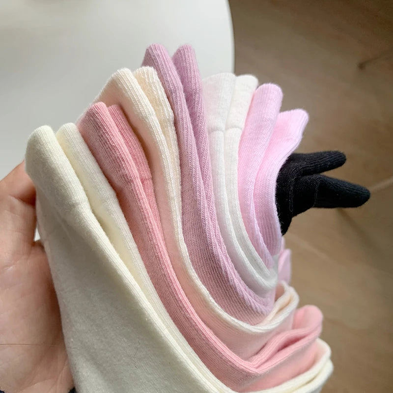 Polyester Blend Middle Tube Casual Socks - 2