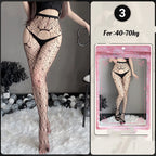 Nylon Spider Web Pattern Fishnet Pantyhose
