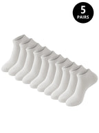 Polyester Elastane Women Crew Socks