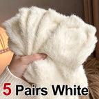 Polyester Elastane Plush Winter Socks