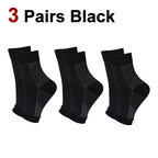 Nylon Spandex Ankle Compression Support Socks