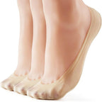 Nylon Elastane Invisible Low Cut Non Slip Liner Socks