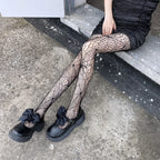 Nylon Spiderweb Pattern Pantyhose Stockings