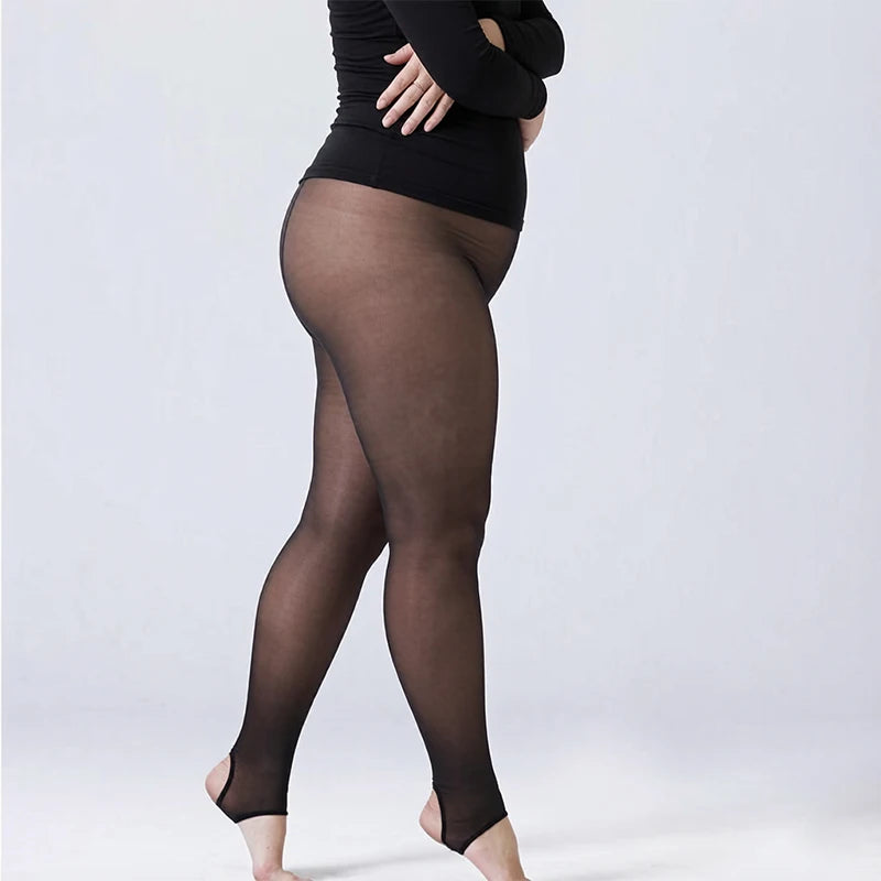 Fleece Lined Thermal Winter Tights For Women