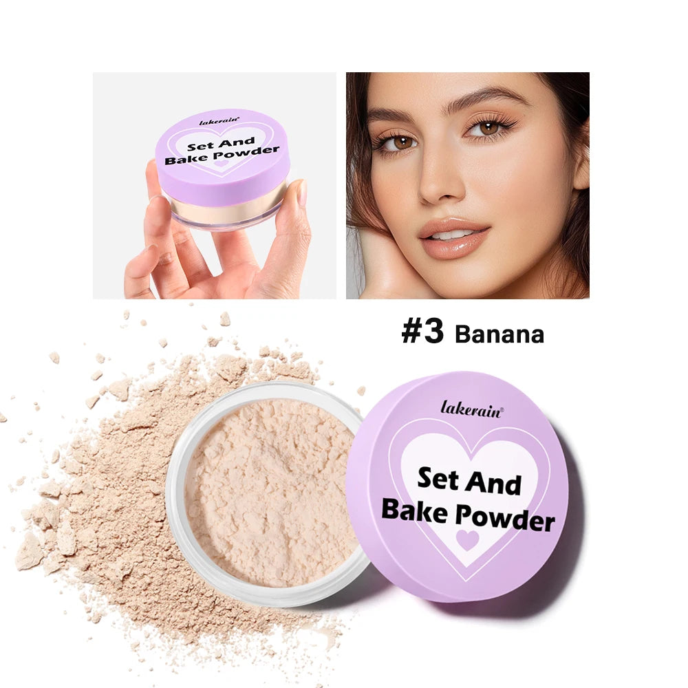 Matte Loose Face Powder for Long Lasting Makeup Setting