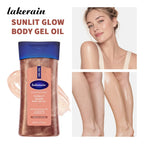 Moisturizing Shimmer Body Gel Oil Hydrating Skin Care