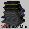 Polyester Elastane Crew Socks For Men