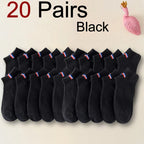 Polyester Spandex Ankle Socks Breathable Sports Casual Footwear