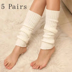 Polyester Knit Leg Warmers for Women
