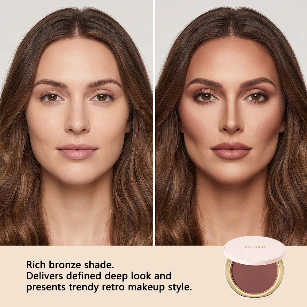 Matte Powder Bronzer Face Contour Makeup - 10