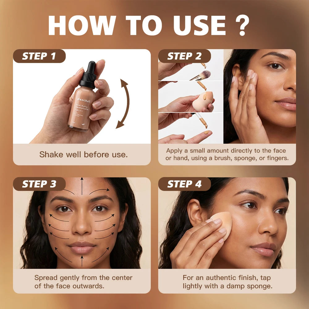 Liquid Foundation Matte Soft Pore Minimizing Makeup - 11