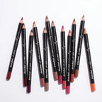 12 Piece Waterproof Matte Lip Liner Pencil Set