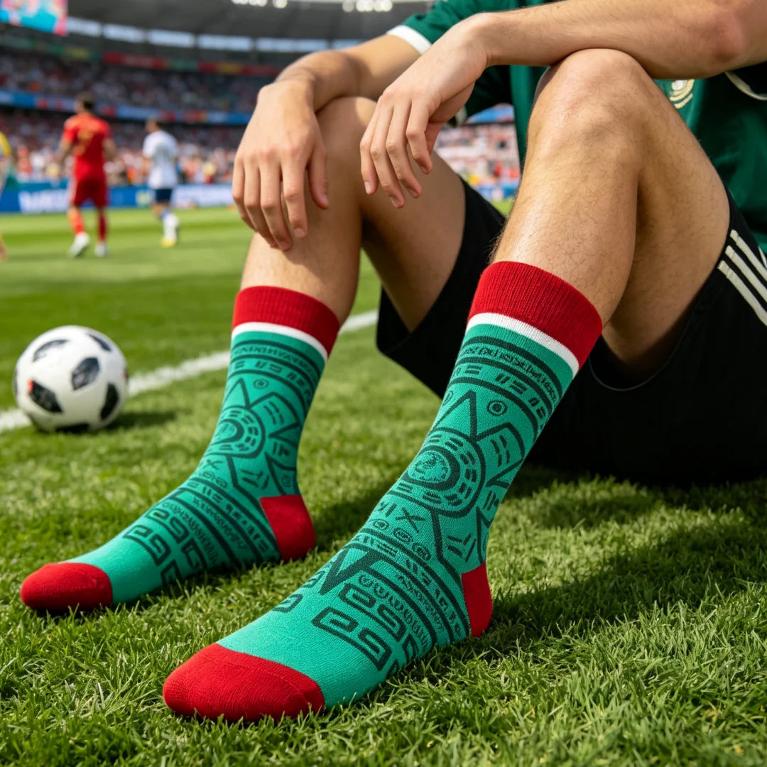 Cotton Blend Knee High Soccer Fan Socks - 2