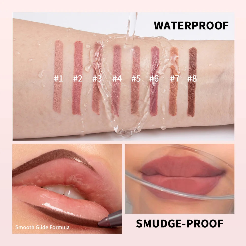 Matte Waterproof Lip Liner Pencil