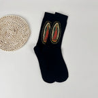 Polyester Elastane Crew Socks Our Lady of Guadalupe Print