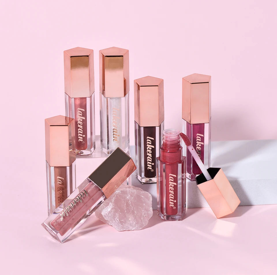 Shimmering Moisturizing Liquid Lip Gloss Lip Tint - 17