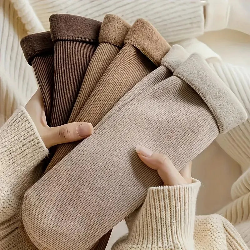 Polyester Elastane Thick Thermal Socks