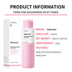 PDRN Niacinamide Milky Facial Toner Hydrating Skincare Lotion