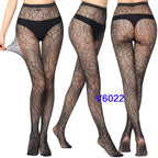 Nylon Spandex Jacquard Patterned Fishnet Pantyhose Tights