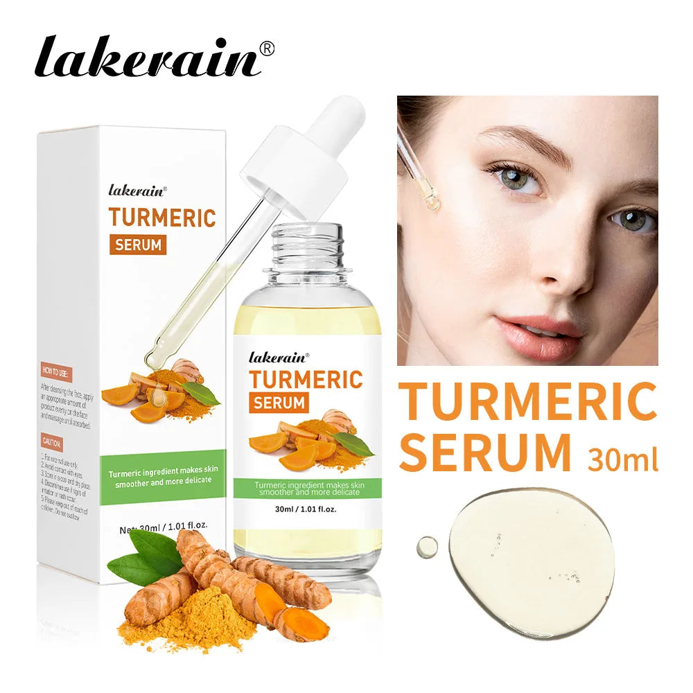 Kojic Acid Turmeric Niacinamide Face Serum Brightening Skin Essence