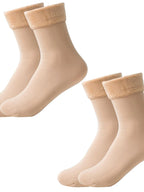 Fleece Lined Thermal Translucent Pantyhose