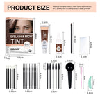 Eyelash and Eyebrow Tinting Kit Waterproof Cosmetic Dye